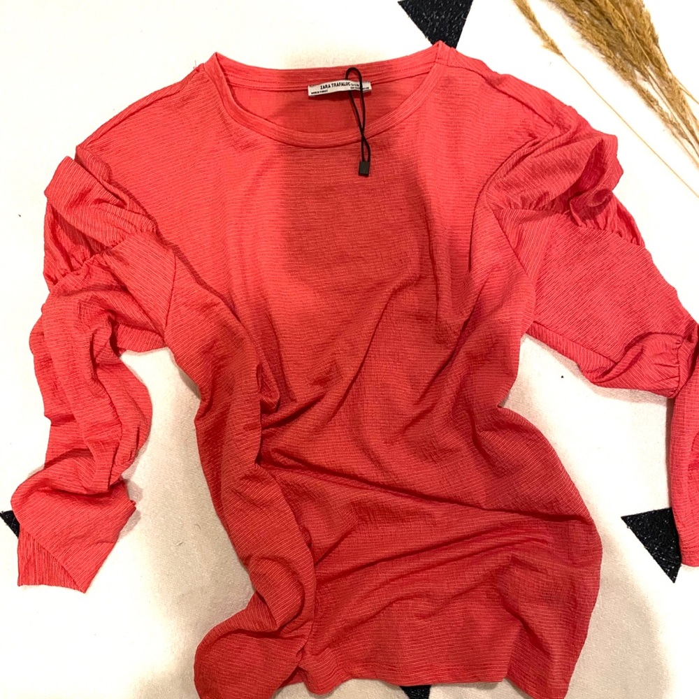 Womens Zara long sleeve top size Small